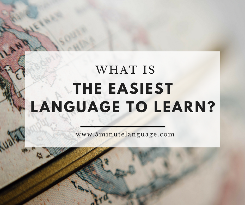what is the easiest language to learn